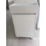 Mini PVC Vanity 500*360*870 With Legs Cabinet Only